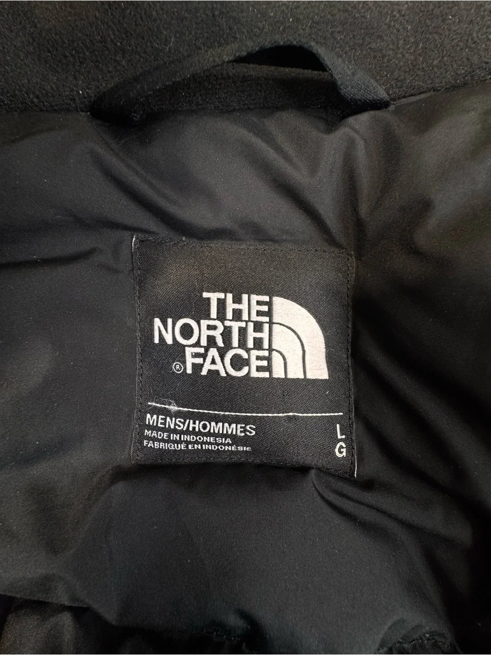 The North Face Down Parka McMurdo Jacket Men’s Large Black Expedition 550 Coat